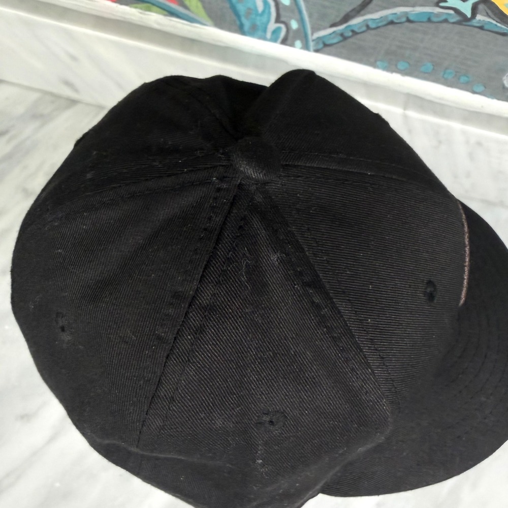 Harley-Davidson New Era 59FIFTY Fitted Hat Black Willie G Skull Cap Sz 7 Men XS - Picture 6 of 11